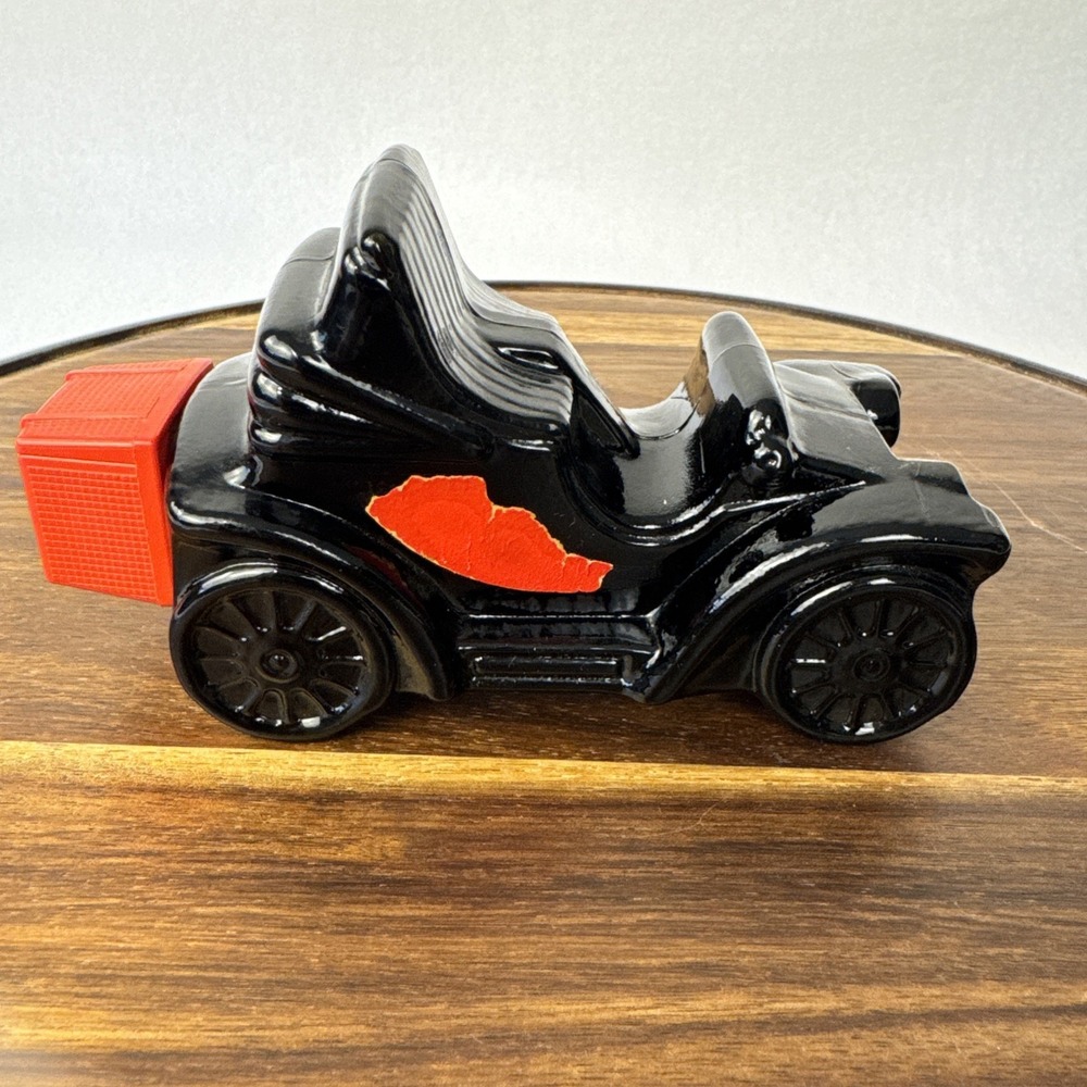 Avon Electric Charger After Shave Empty Bottle Men Black Vintage Car Decanter